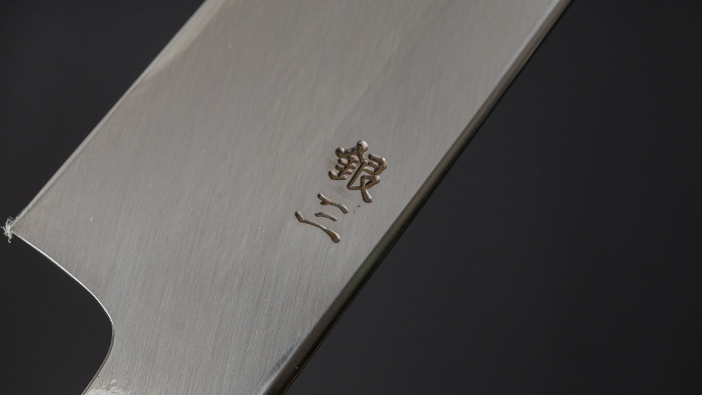 Hitohira Kikuchiyo Mosuke Silver #3 Kiritsuke Yanagiba 300mm Ho Wood Handle (Saya)