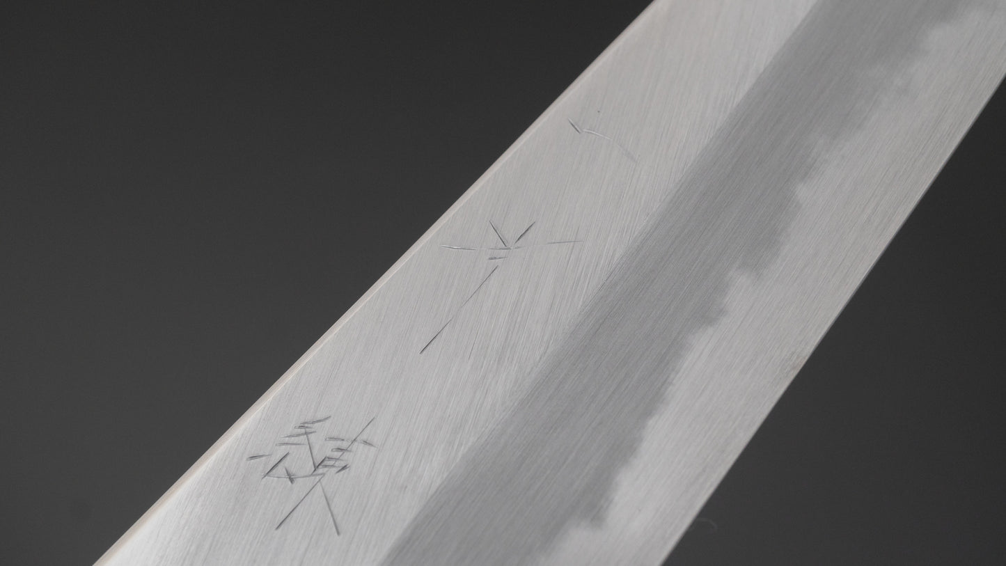 Hitohira Tanaka Ren Wit #2 Gyuto 210 mm Ho houten handvat