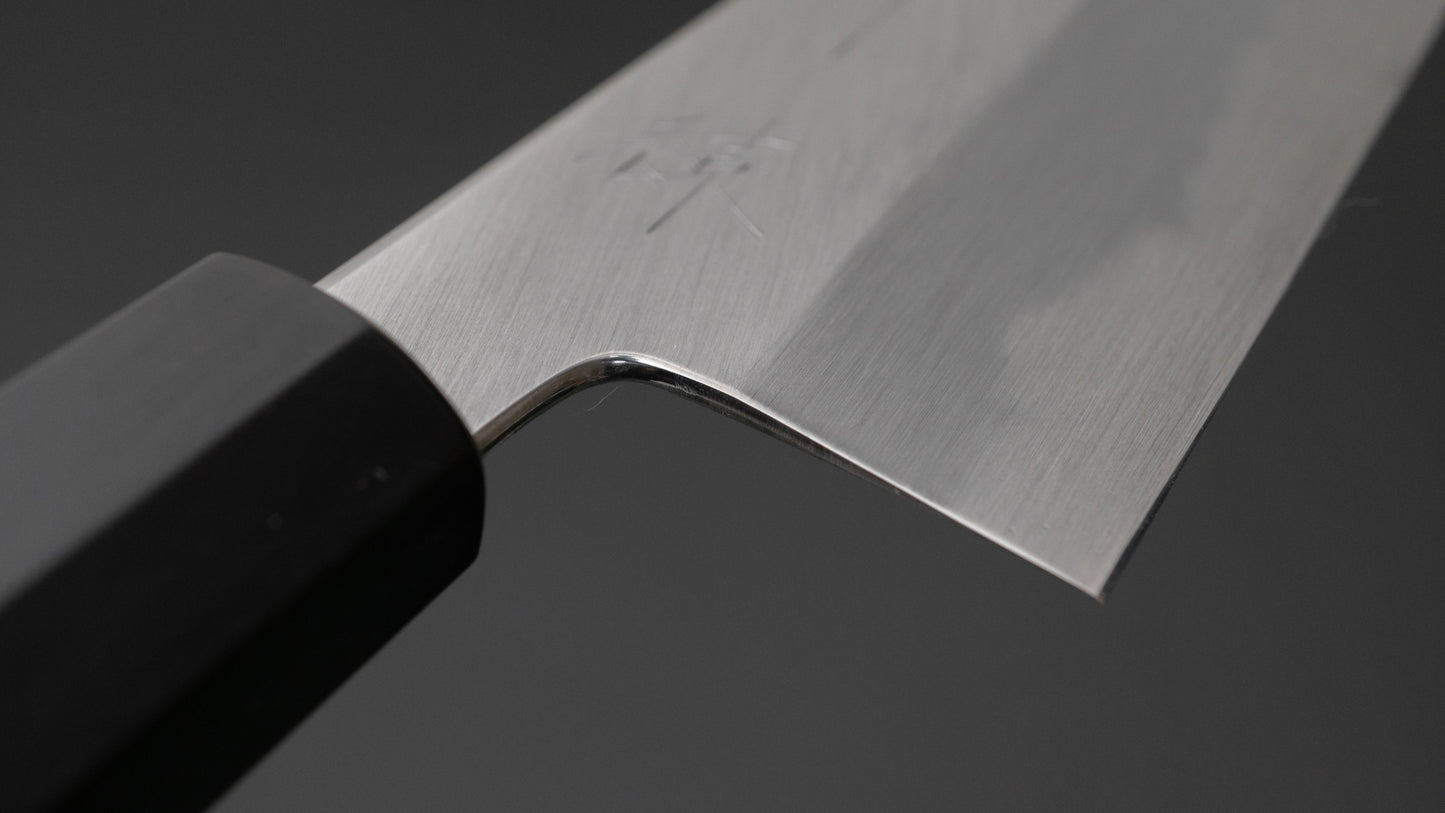 Hitohira Tanaka Ren Wit #2 Gyuto 210 mm Ho houten handvat