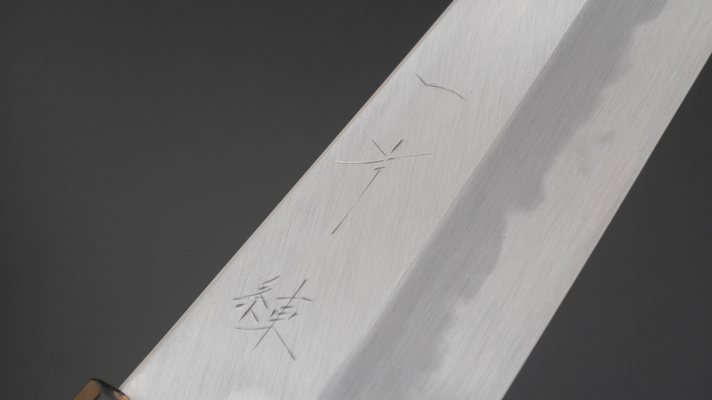 Hitohira Tanaka Ren White #2 Gyuto 240mm Ho Wood Handle