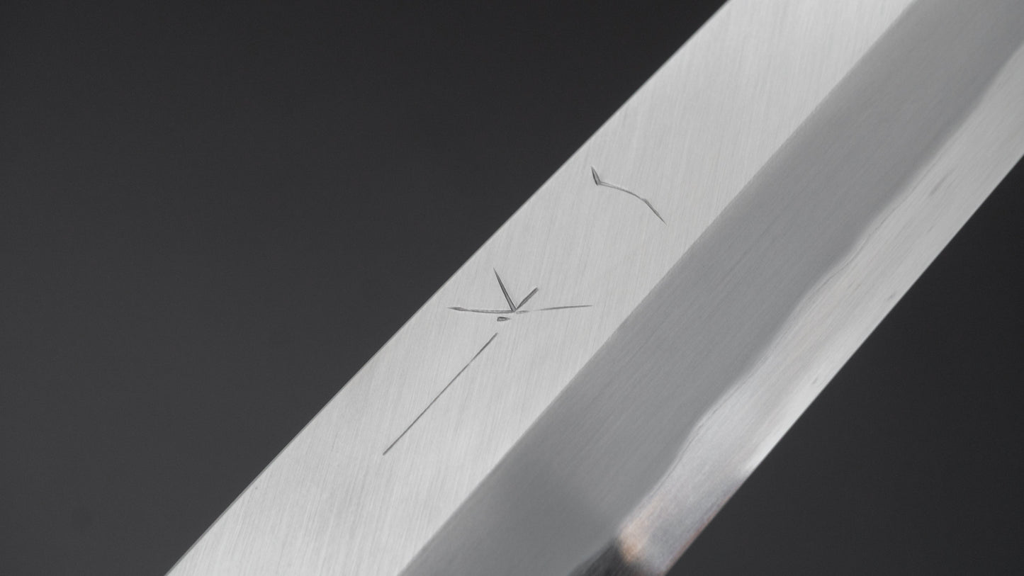 Hitohira Togashi White #2 Yanagiba 300mm Ho Wood Handle (D-shape/Saya)