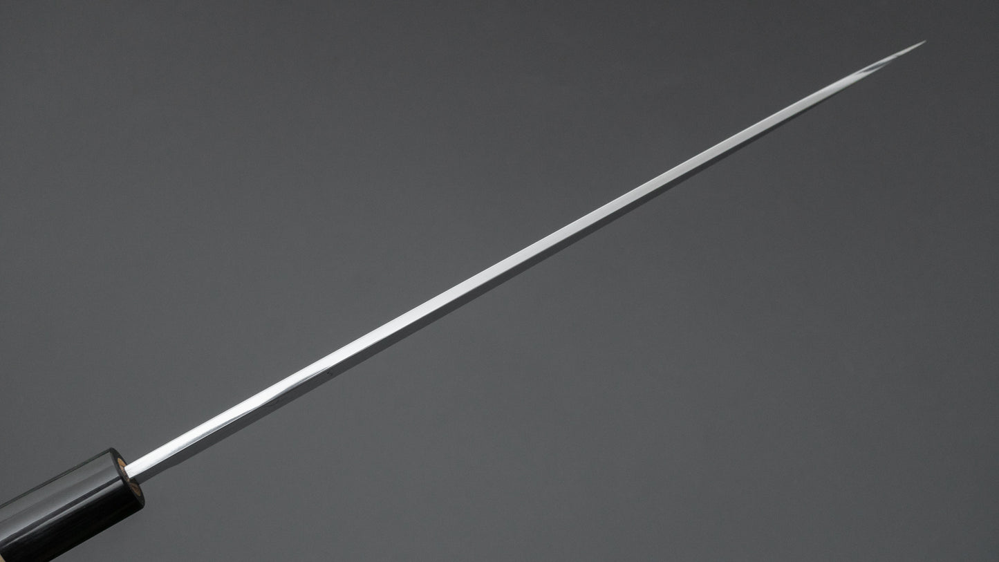 Hitohira Togashi White #2 Yanagiba 270mm Ho Wood Handle D-shape w/ Saya