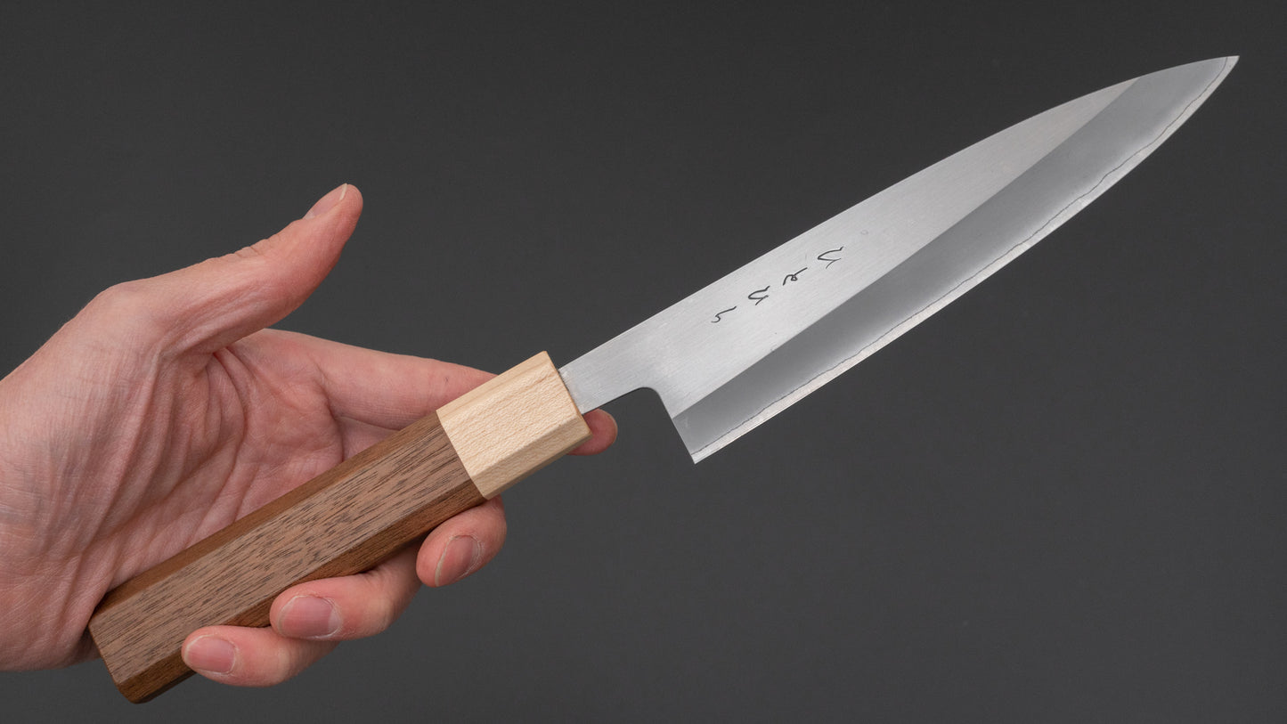 Hitohira TD SLD Migaki Gyuto 165mm Walnut Handle