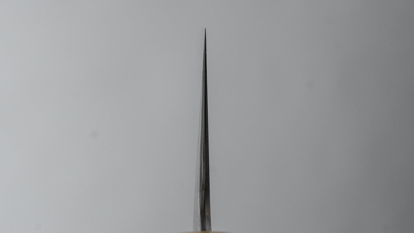 Tetsujin Blue #2 Metal Flow Gyuto 240mm Taihei Makassar Ebony Handle