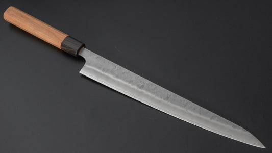 Hitohira Futana S3 Nashiji Sujihiki 270mm Cherry Wood Handle