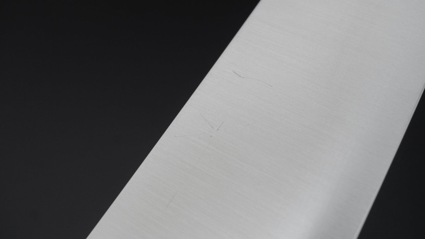 Hitohira Ashi Zweedse roestvrijstalen Gyuto 270 mm Pakka-handgreep