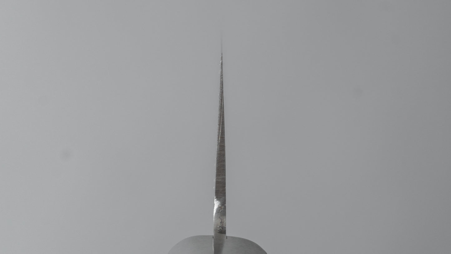 Hitohira Imojiya MZ VG-1 Santoku 145 mm imitatie mahoniehouten handvat