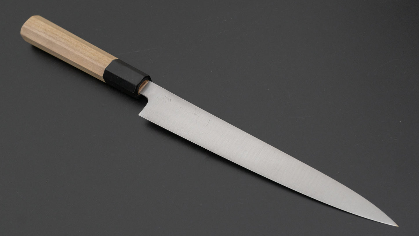 Hitohira Ashi White #2 Petty 210mm Ho Wood Handle