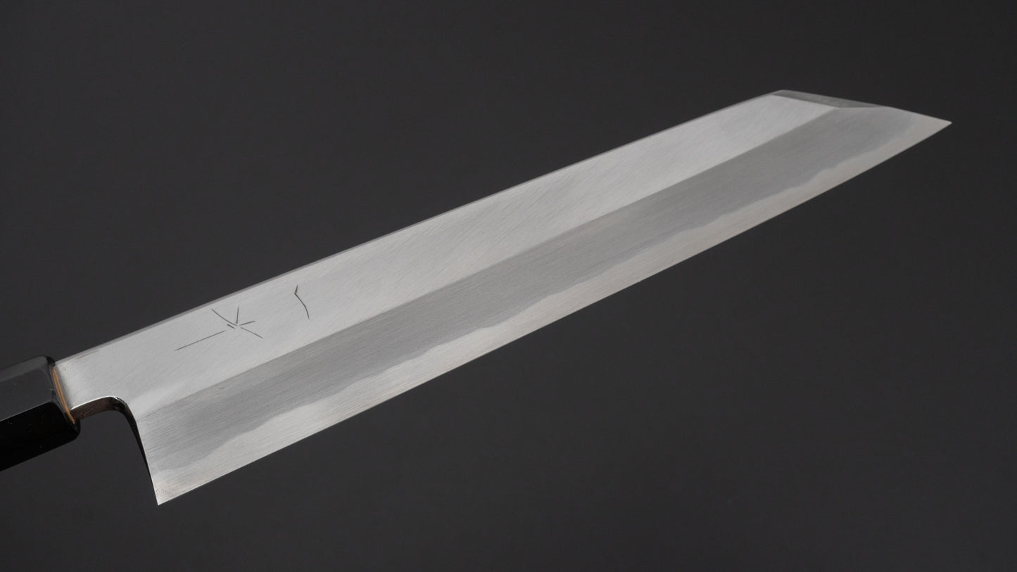 Hitohira Tanaka Mosuke Blue #1 Kiritsuke 240mm Ho Wood Handle (Saya)