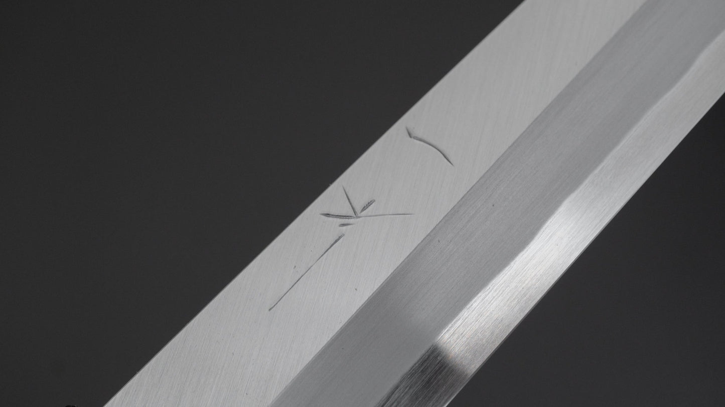 Hitohira Togashi White #2 Yanagiba 240mm Ho Wood Handle (D-Shape/ Saya)