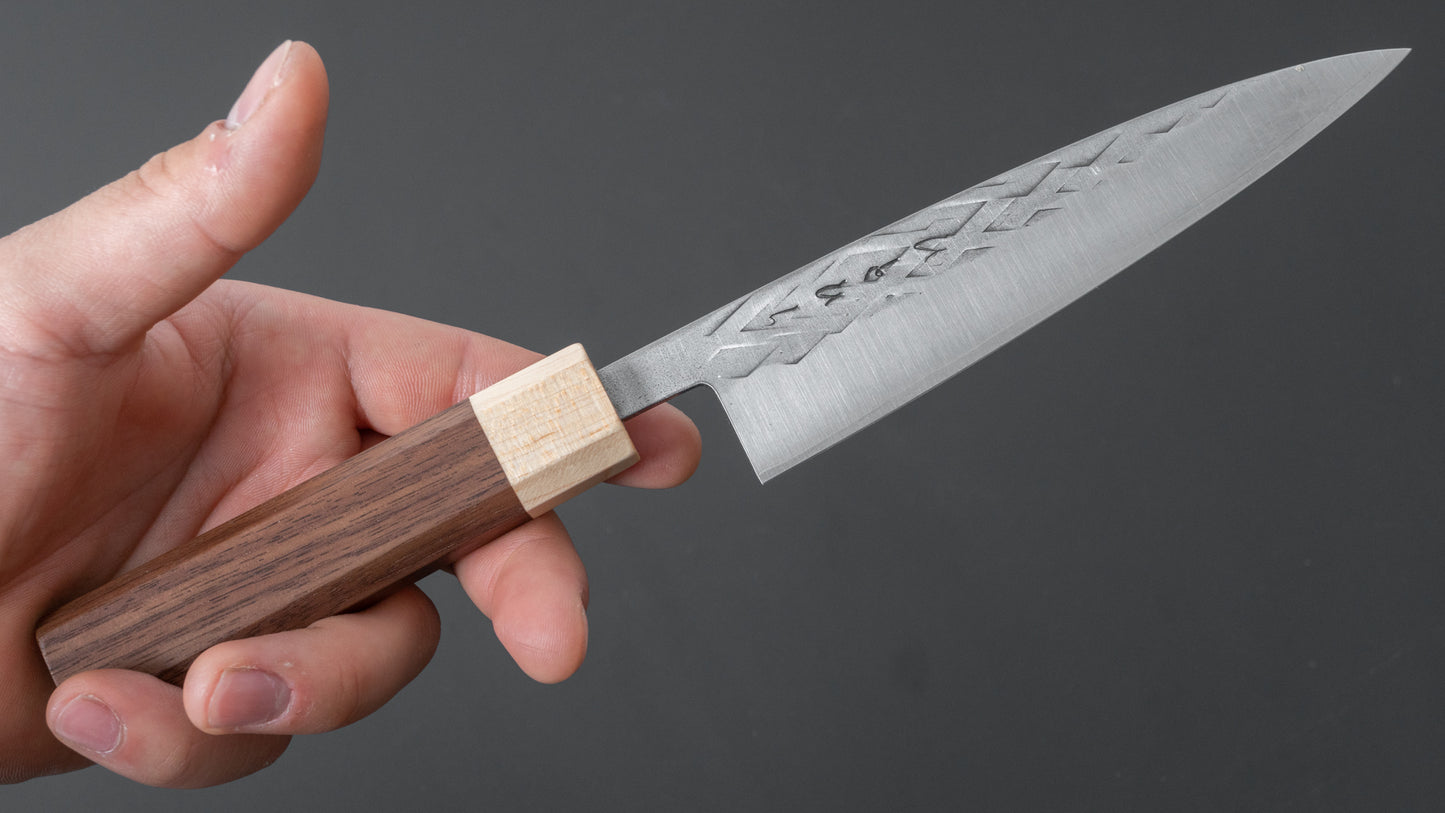 Hitohira TD SLD Tsuchime Petty 135mm Walnut Handle