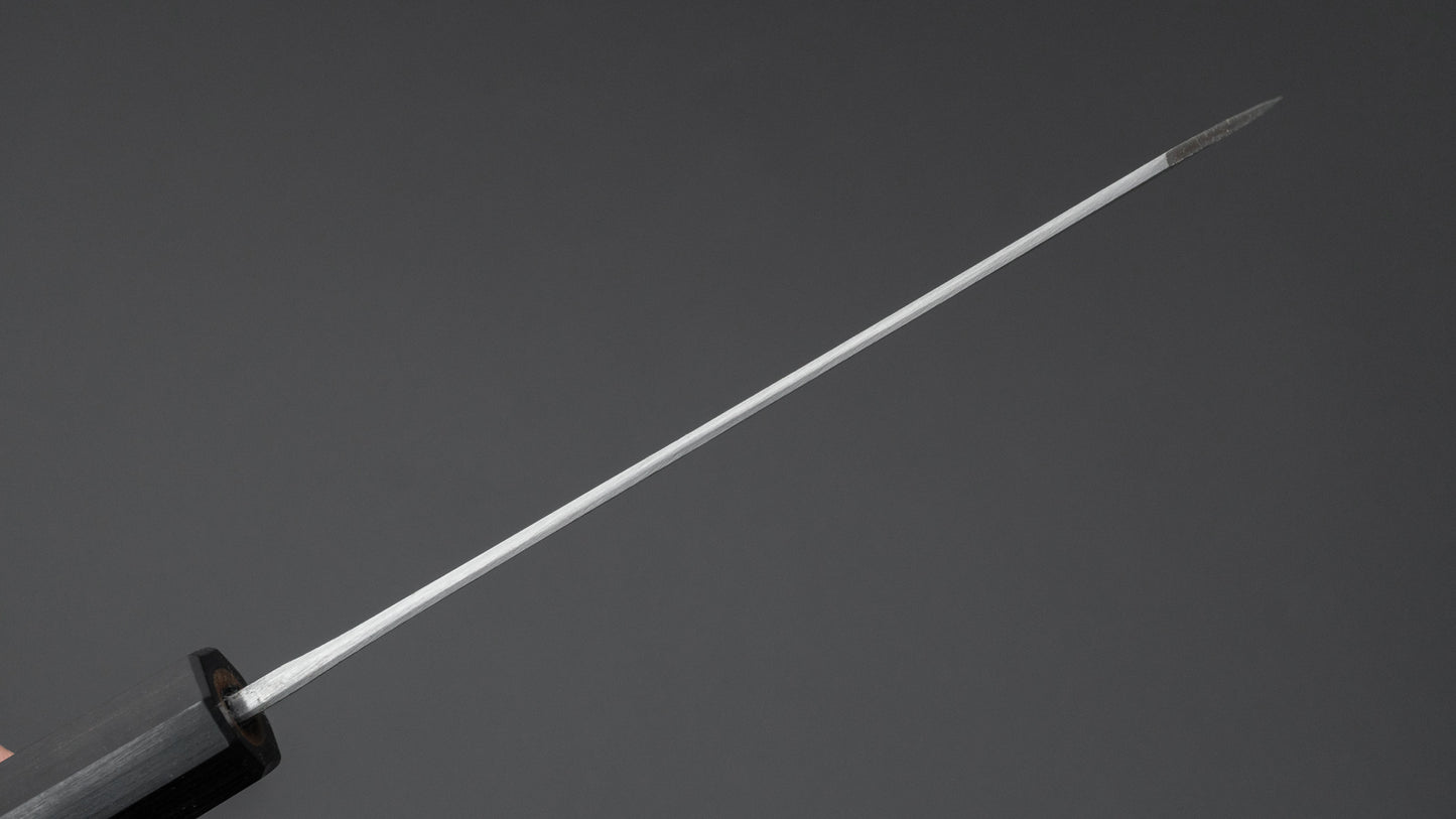 Hitohira Harima Forged Blue #2 Stainless Clad Bunka 165mm Walnut Handle