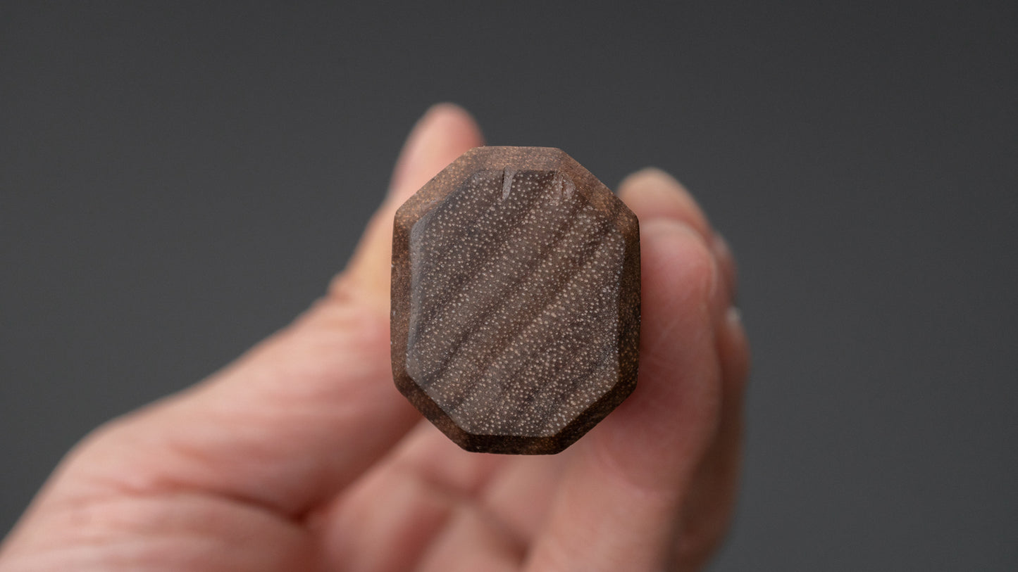 Hitohira Harima Forged Blue #2 Stainless Clad Bunka 165mm Walnut Handle