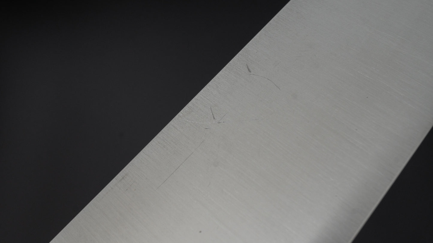 Hitohira Ashi Zweedse roestvrijstalen Gyuto 210 mm Ho-houten handgreep