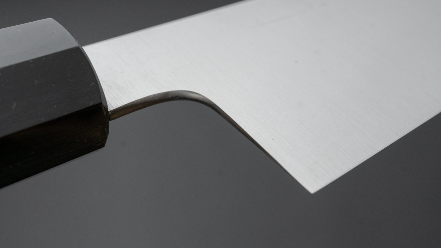 Hitohira Ashi Zweedse roestvrijstalen Gyuto 210 mm Ho-houten handgreep