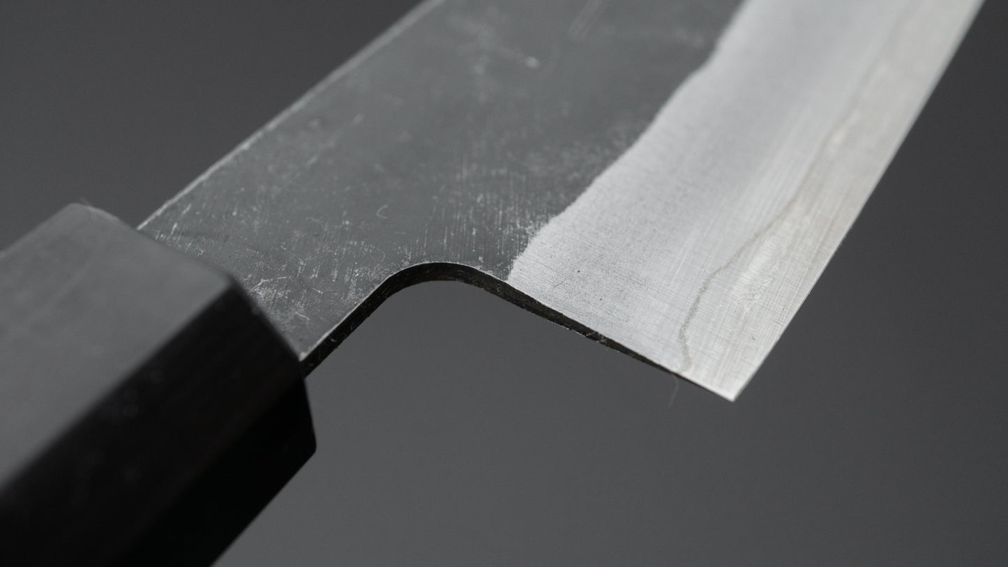 Hitohira Harima Blue Super Stainless Clad Gyuto Walnut Handle