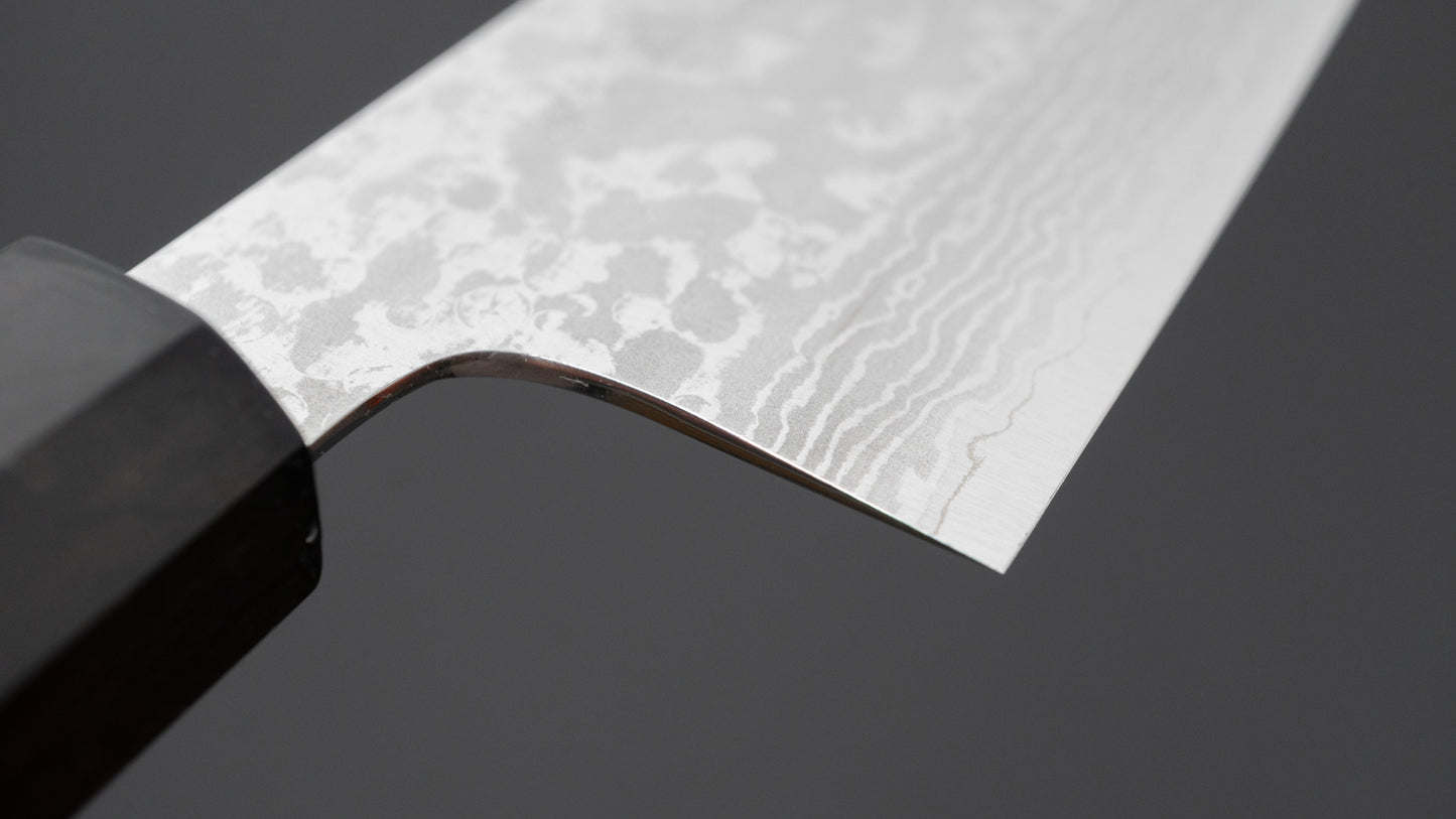 Makoto Kurosaki VG7 Damascus Gyuto 210mm Ebbenhouten Handvat