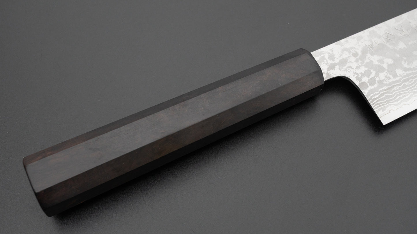 Makoto Kurosaki VG7 Damascus Gyuto 210mm Ebbenhouten Handvat