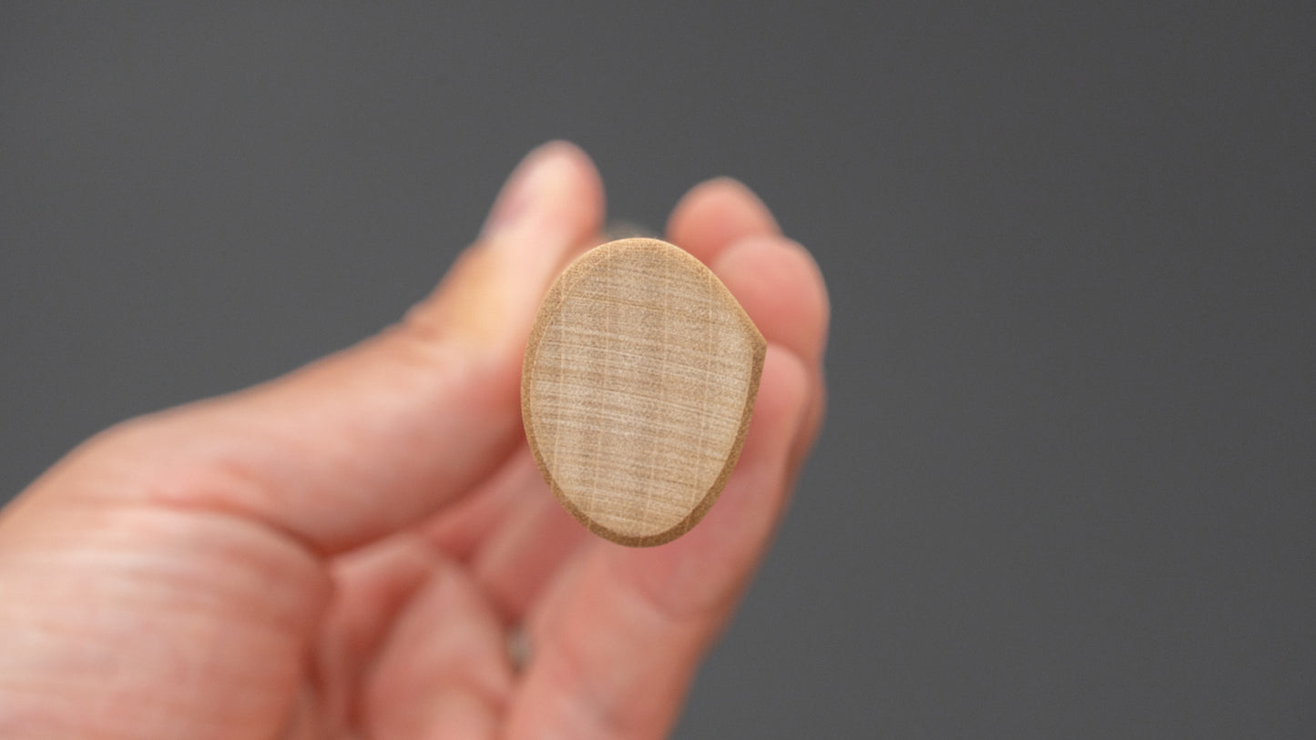 Hitohira Onihiro White #1 Gyuto 135mm Ho Wood Handle (D-Shape)