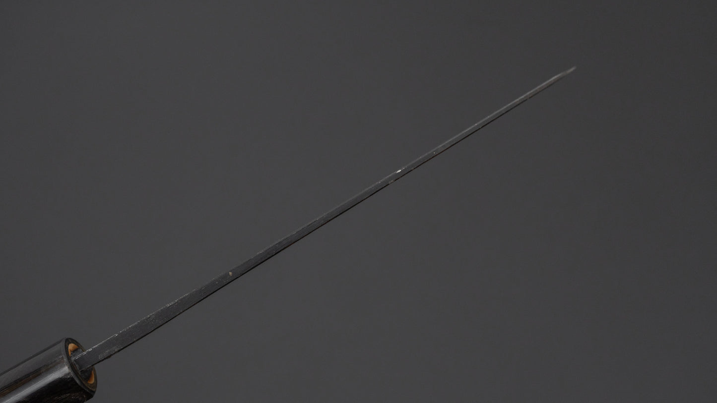 Hitohira Onihiro Wit #1 Santoku 135 mm Ho houten handvat (D-vorm)