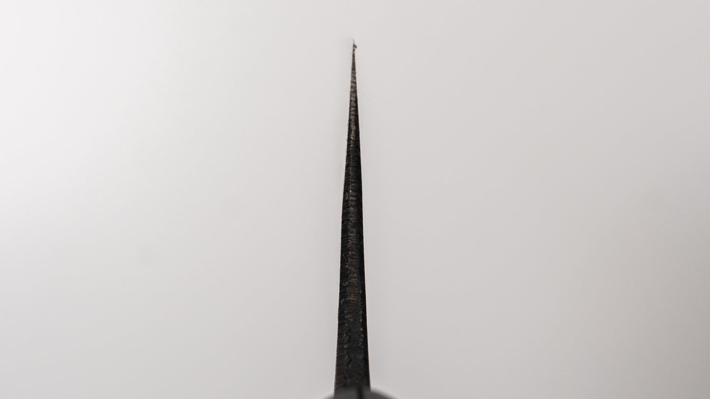 Hitohira Onihiro Wit #1 Santoku 135 mm Ho houten handvat (D-vorm)