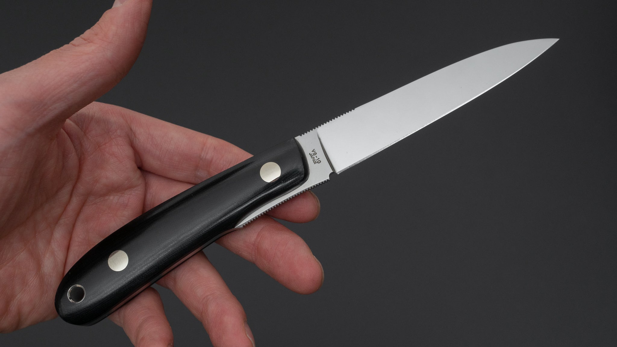 MOKI Banff Fixed Blade Linen Micarta Handle (Long) | – Karasu