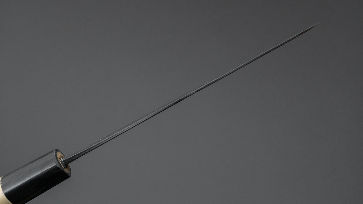 Hitohira MS Kurouchi White #2 Santoku 165mm Ho Wood Handle