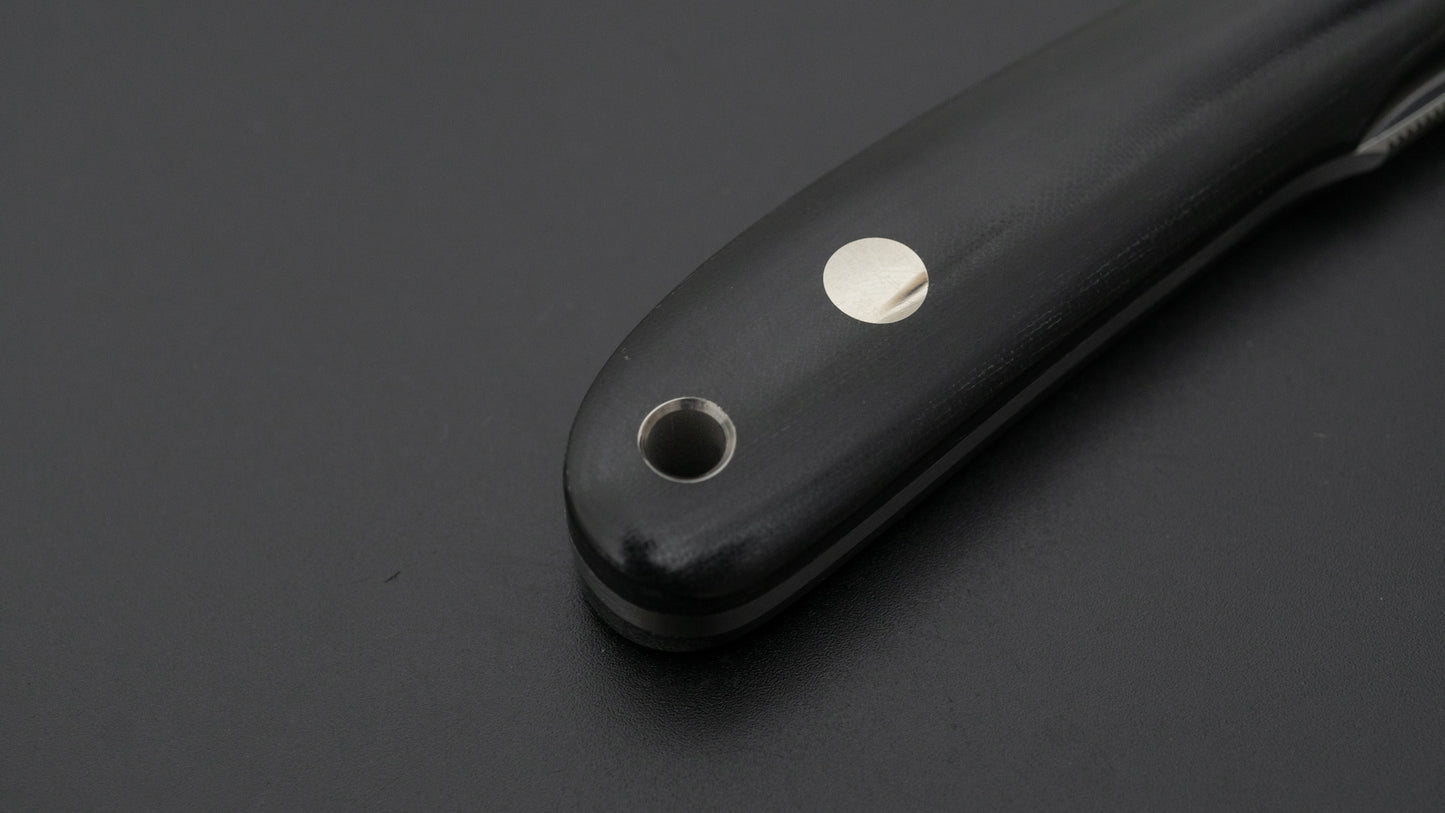 MOKI Banff Fixed Blade Linen Micarta Handle (Long)