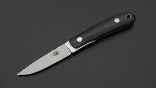 MOKI Banff Fixed Blade Linen Micarta Handle (Medium)