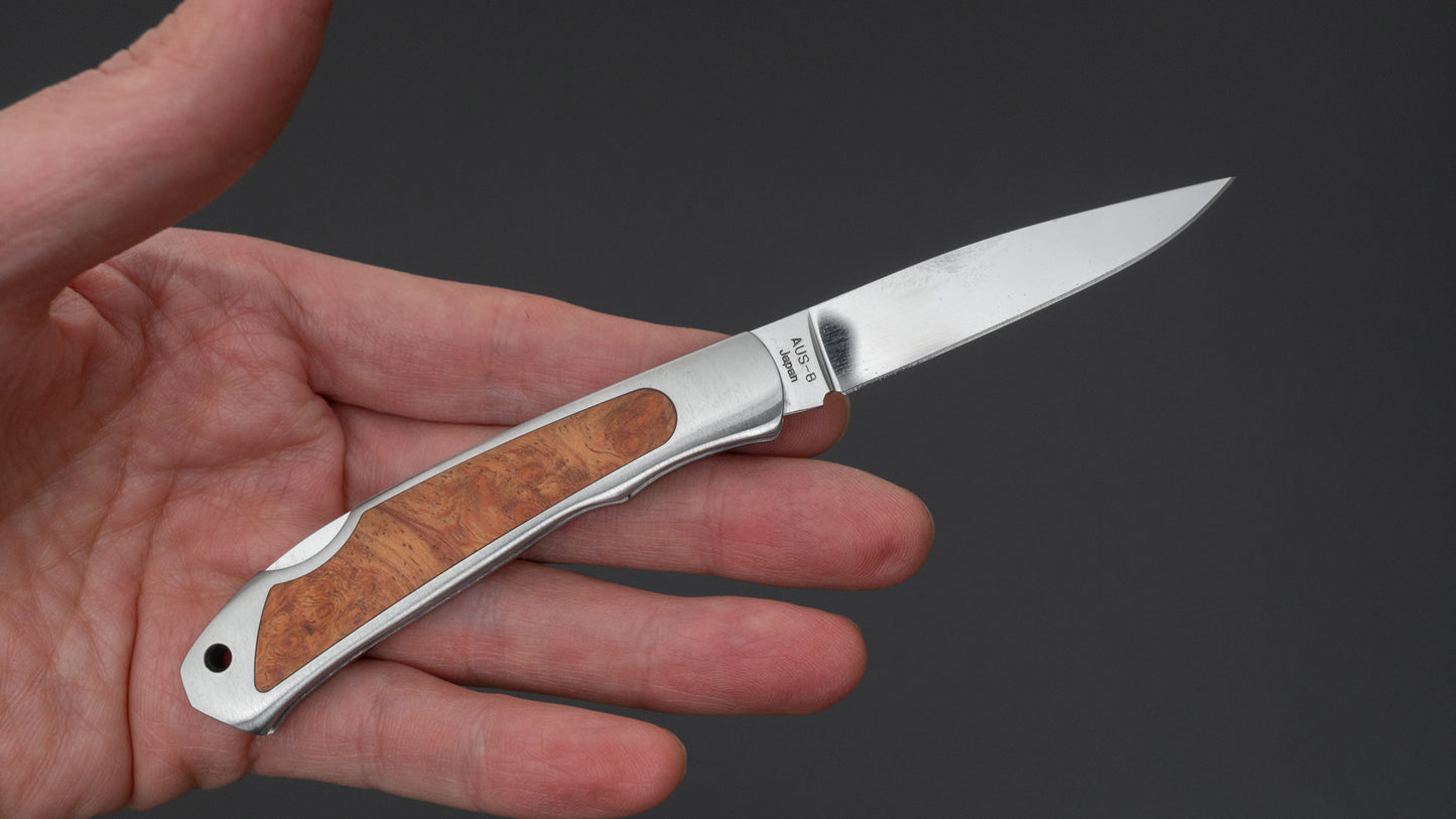 MOKI Kita Kitsune Folding Knife Quince Handle