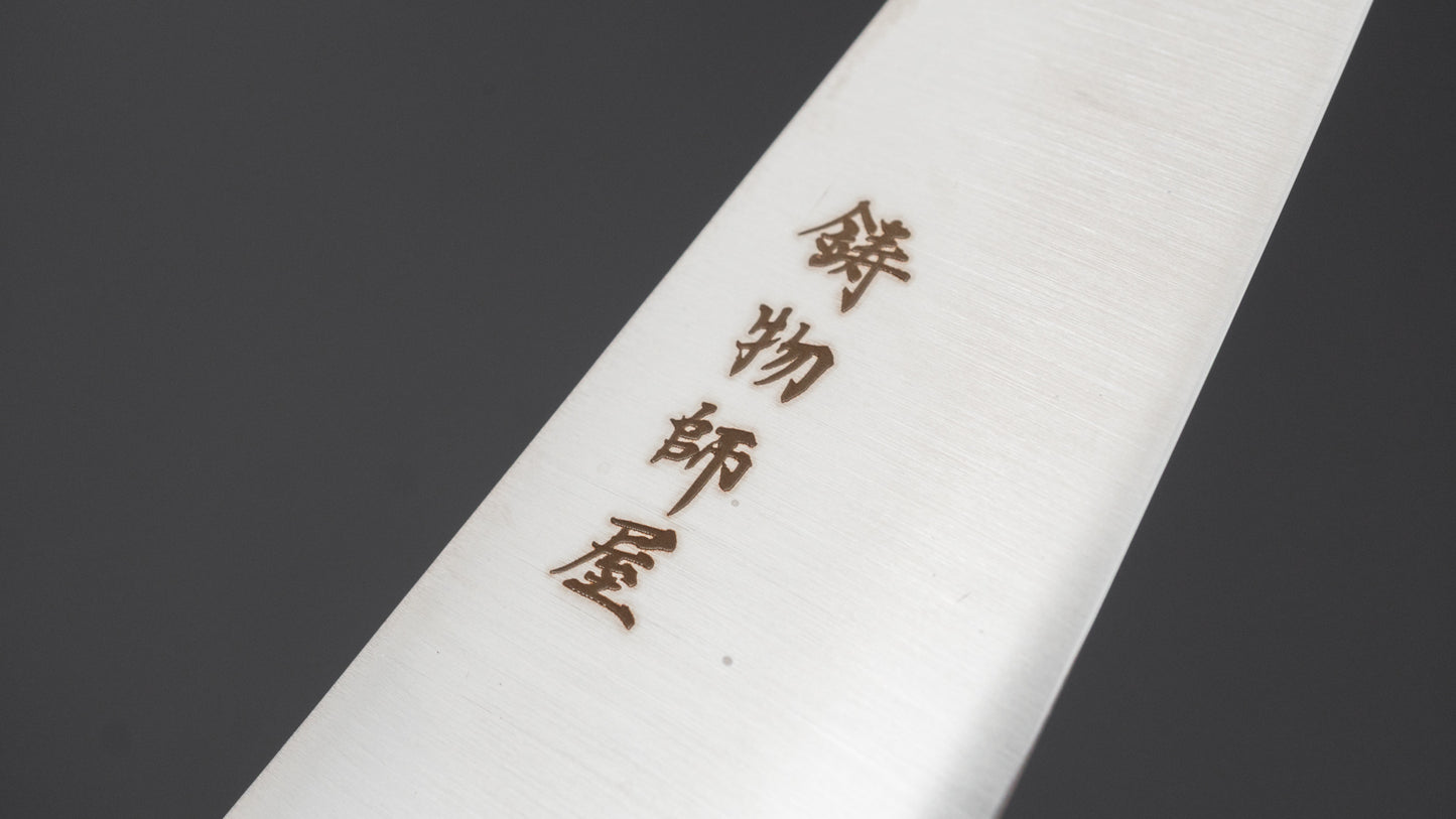 Hitohira Imojiya TH Stainless Honesuki Kaku 150mm Ebony Handle (Wa)