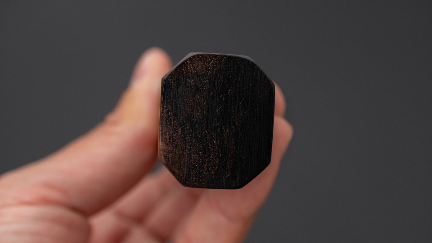 Hitohira Imojiya TH Stainless Honesuki Kaku 150mm Ebony Handle (Wa)