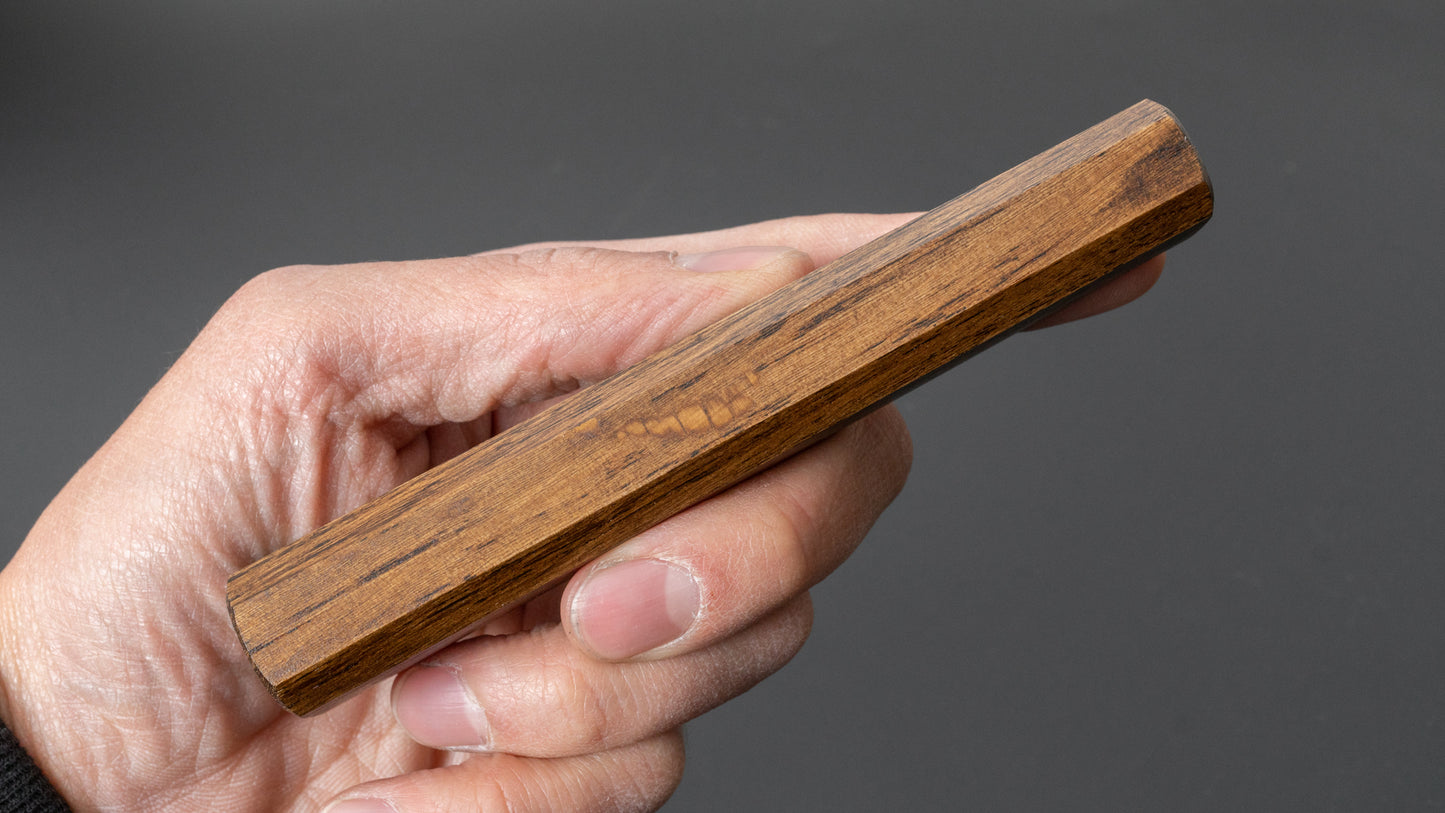 Hitohira KMT Lacquered Mono Oak Handle Dark (Petty)