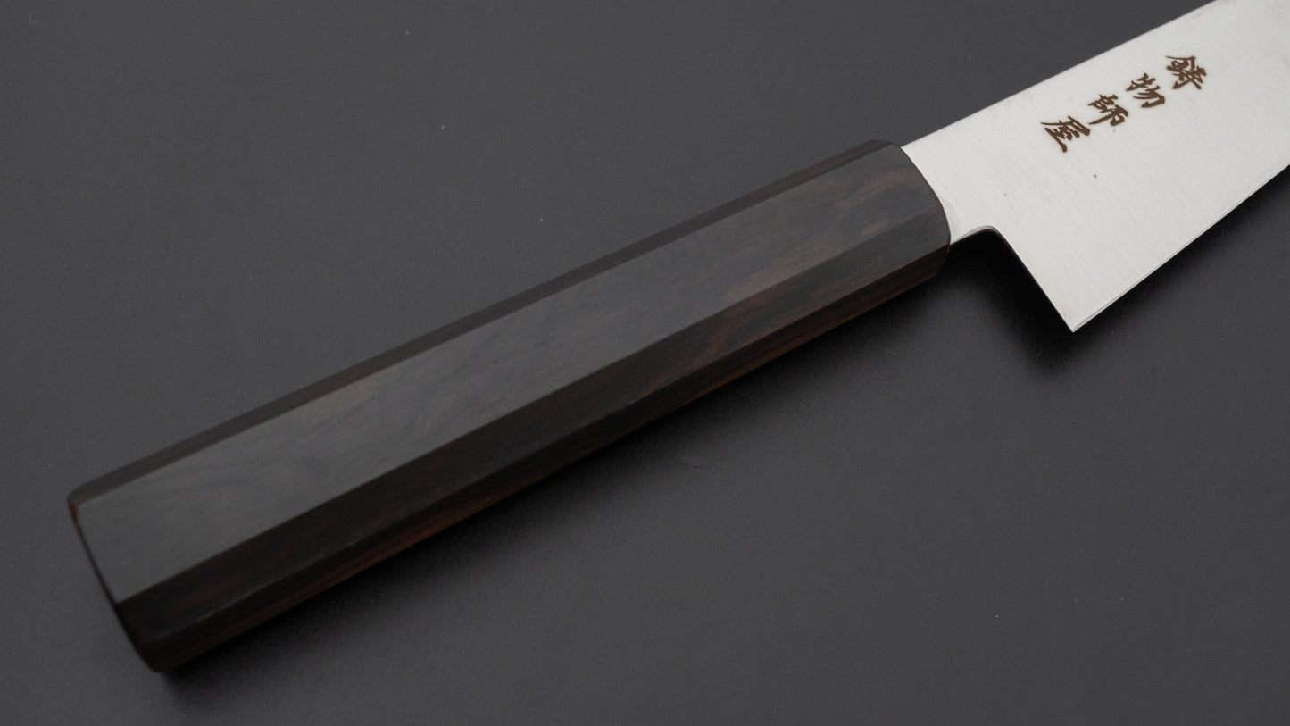 Hitohira Imojiya TH Stainless Honesuki Kaku 150mm Ebony Handle (Wa)