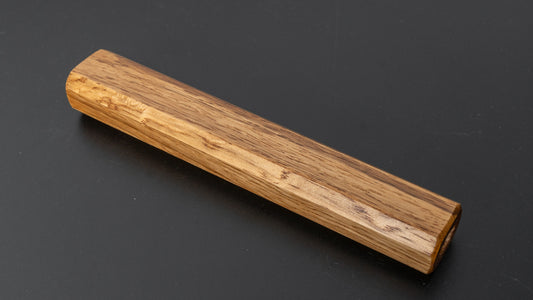 Hitohira KMT Lacquered Mono Oak Handle Natural (Gyuto/ Sujihiki L)
