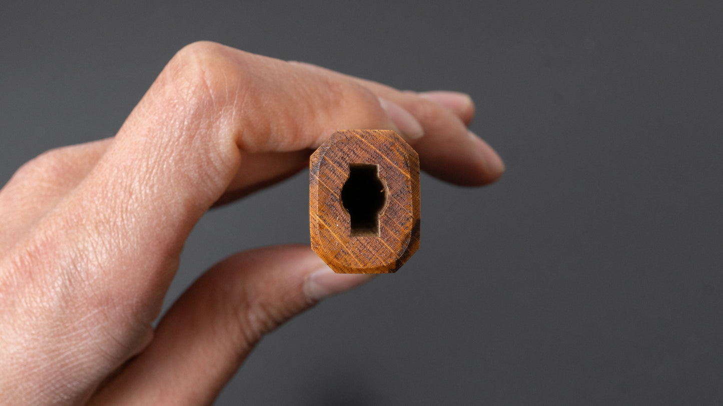 Hitohira KMT Lacquered Mono Oak Handle Natural (Gyuto/ Sujihiki L)