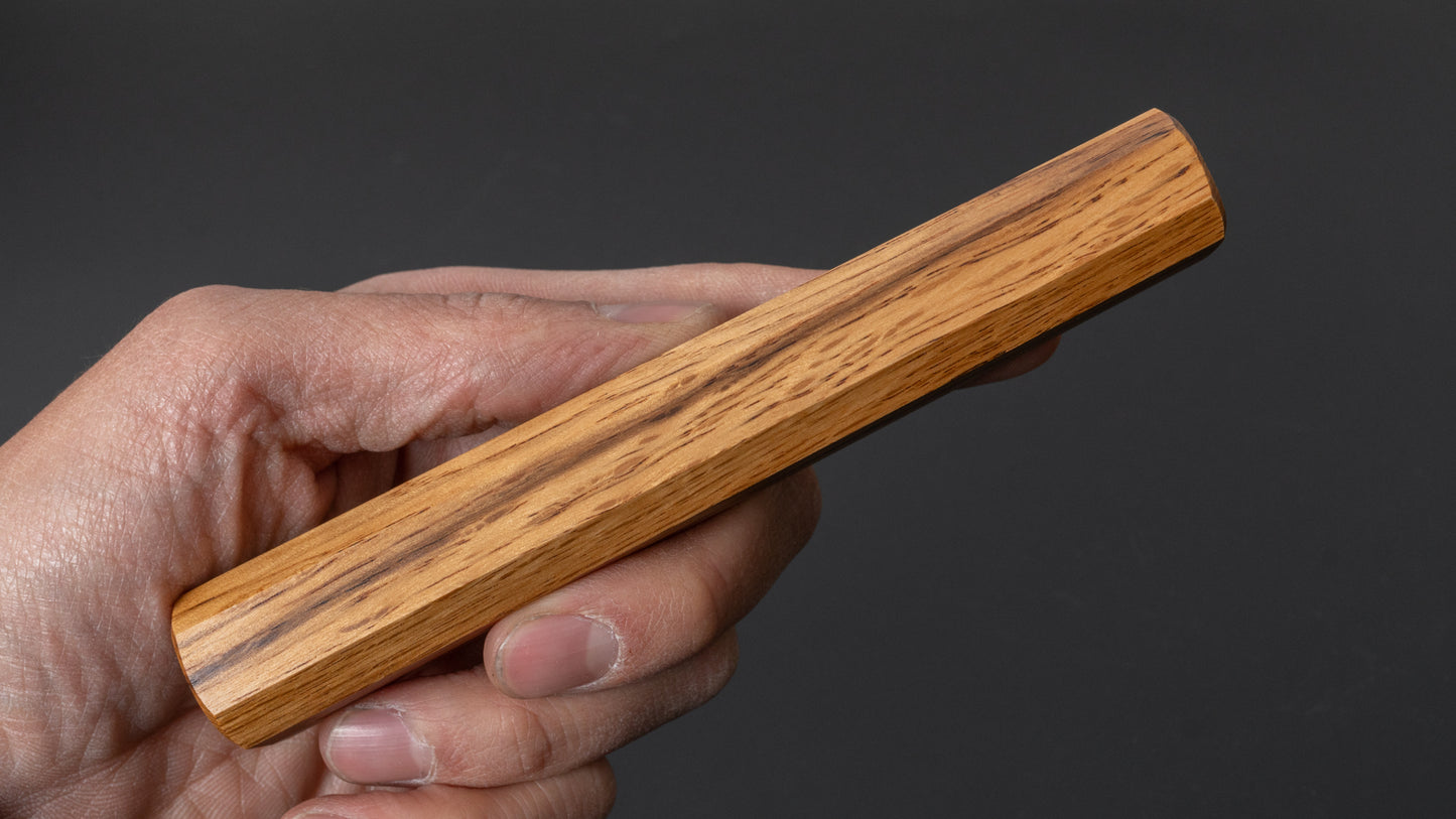 Hitohira KMT Lacquered Mono Oak Handle Natural (Gyuto/ Santoku/ Nakiri)