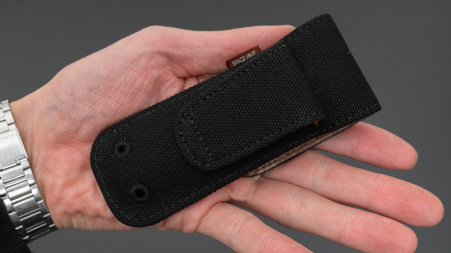 MOKI Kronos Folding Knife Large Stag Handle