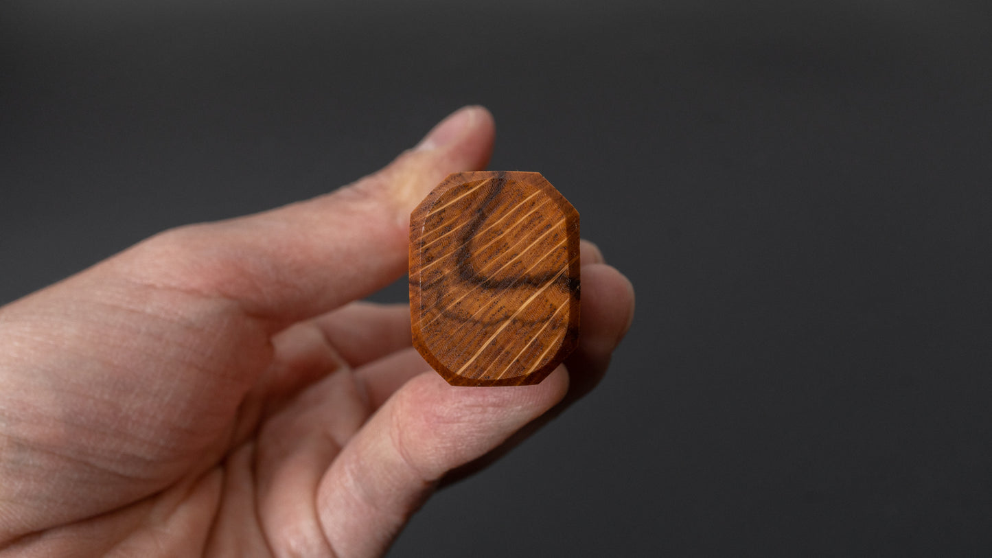 Hitohira KMT Lacquered Mono Oak Handle Natural (Gyuto/ Santoku/ Nakiri)