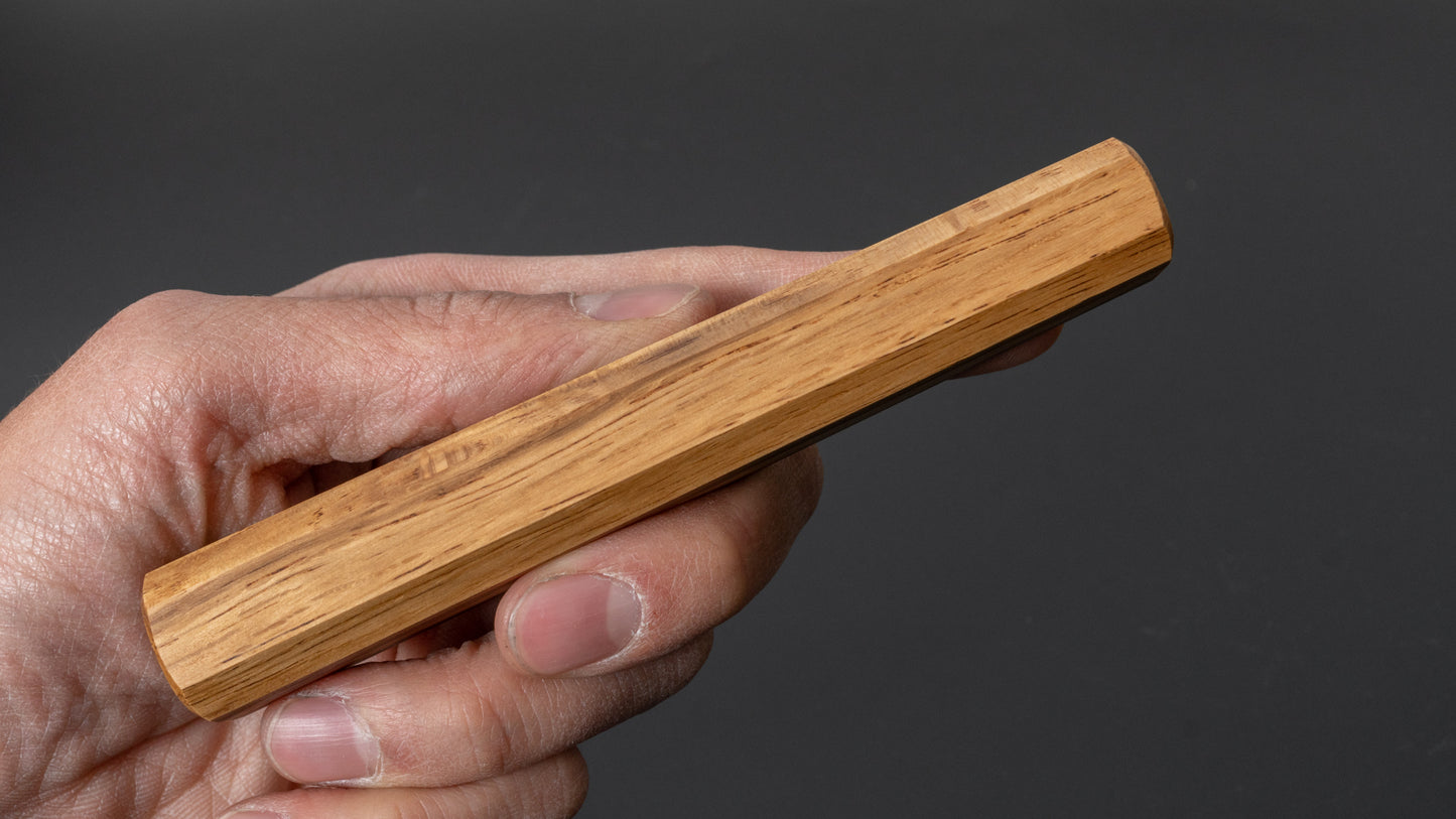 Hitohira KMT gelakt mono-eiken handvat naturel (klein)