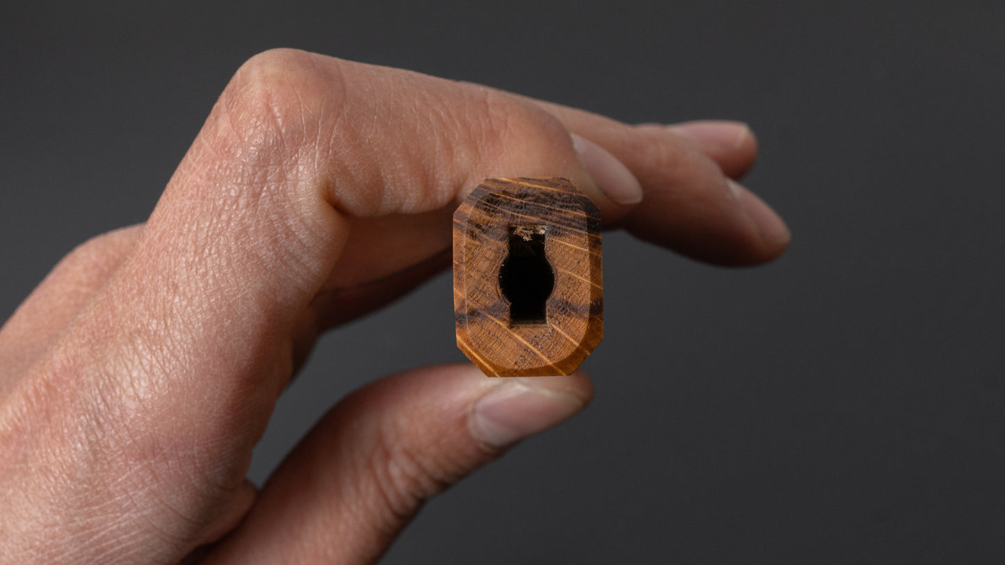 Hitohira KMT gelakt mono-eiken handvat naturel (klein)