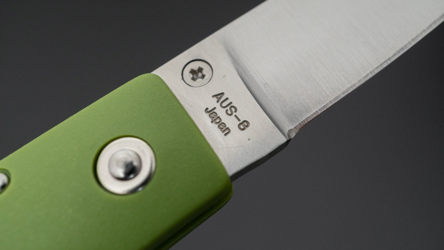 MOKI Coupe Folding Knife Grilon Handle (Olive Green)