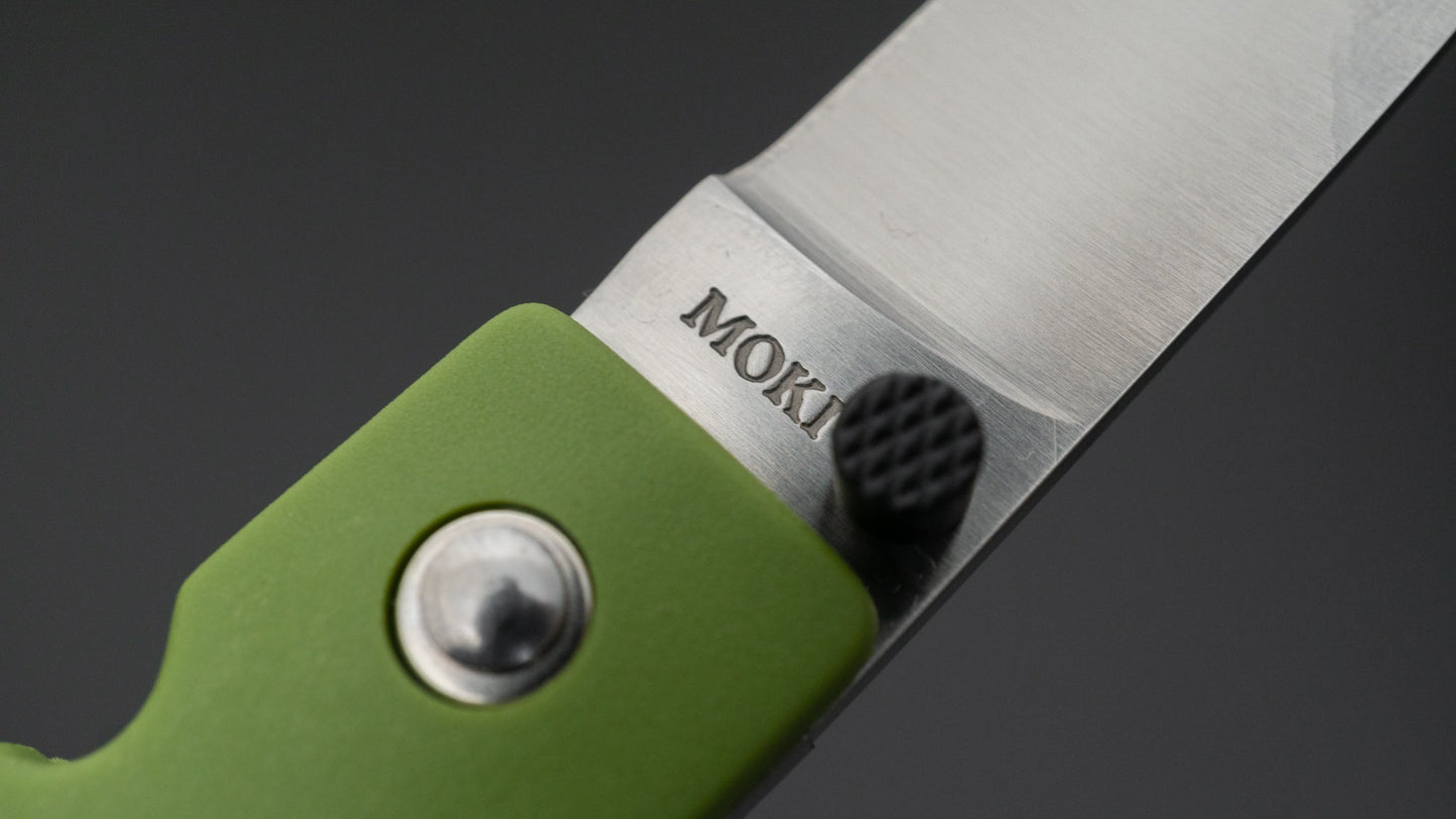 MOKI Coupe Folding Knife Grilon Handle (Olive Green)