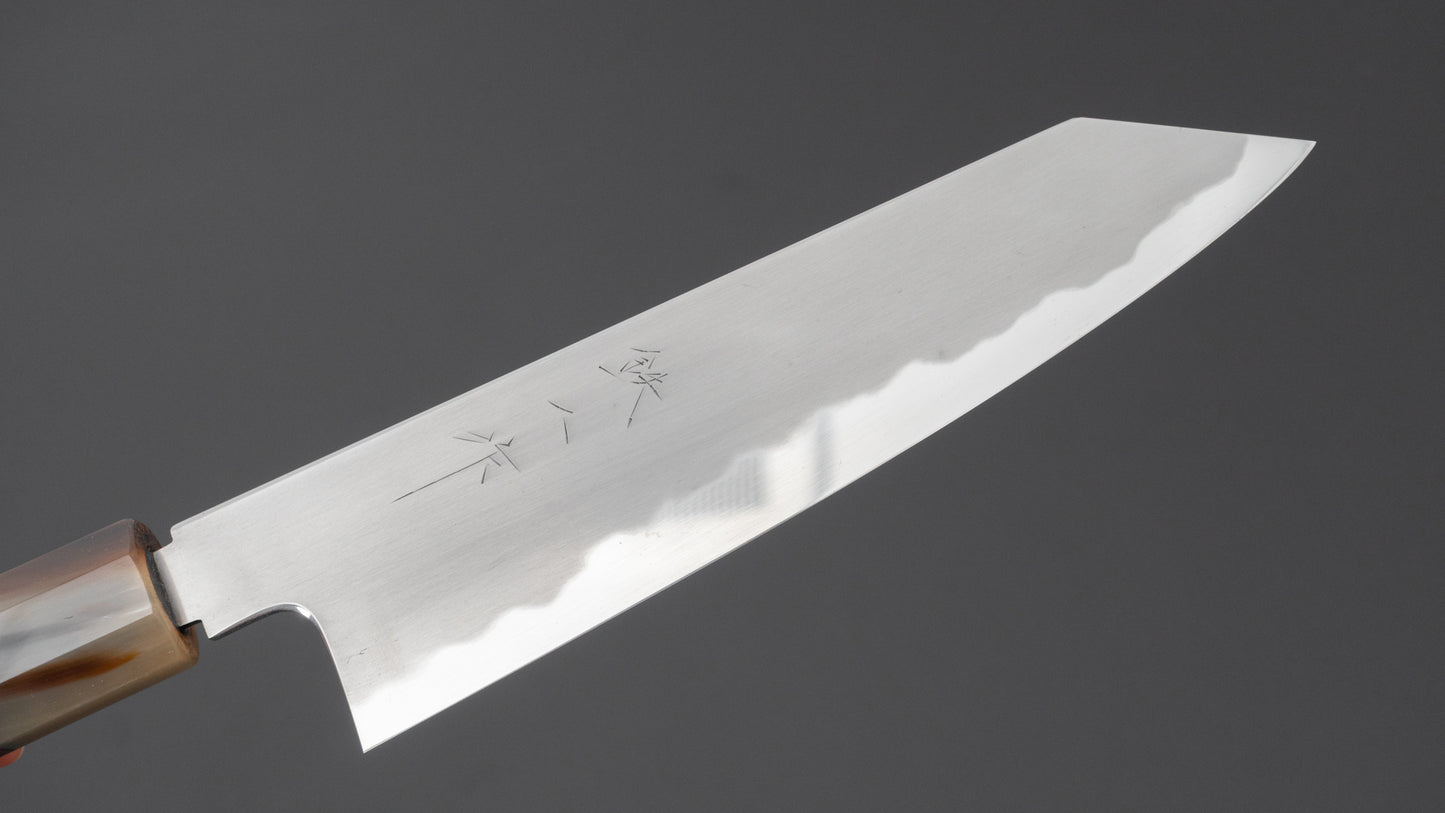 Tetsujin Blue #2 Kasumi Kiritsuke Gyuto 180 mm Taihei palissander handvat