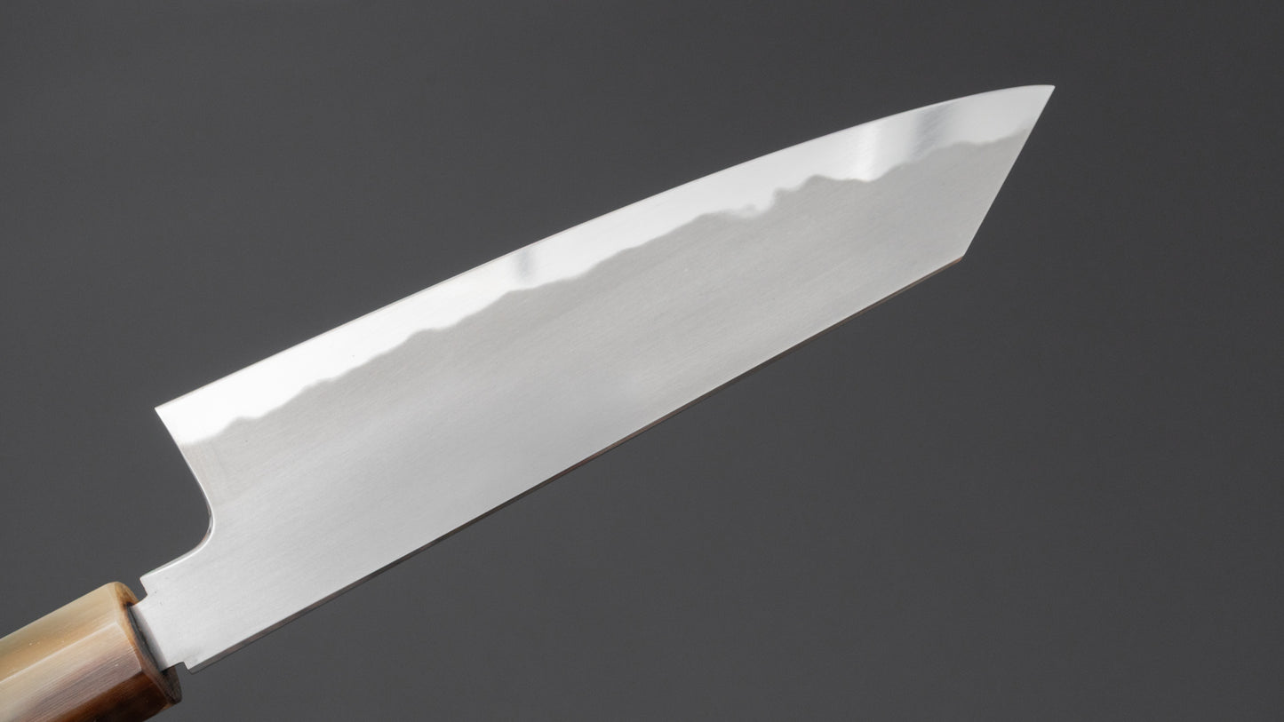 Tetsujin Blue #2 Kasumi Kiritsuke Gyuto 180 mm Taihei palissander handvat