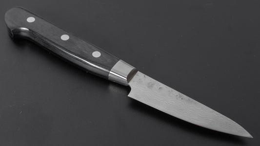 Hitohira Imojiya ST Tsuchime Damascus Paring Pakka Handle (Yo)