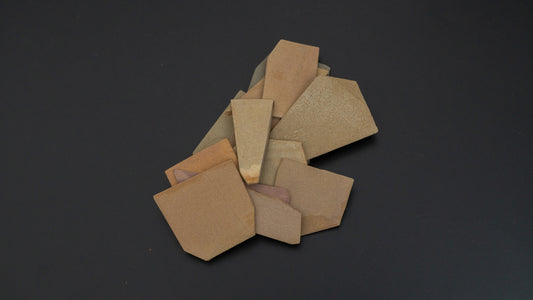 Hitohira Picked Narutaki Jizuya Finger Stone 100g (with Washi Paper)