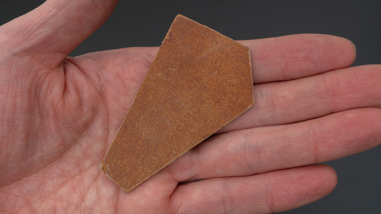 Hitohira Picked Narutaki Jizuya Finger Stone 100g (met Washi-papier)