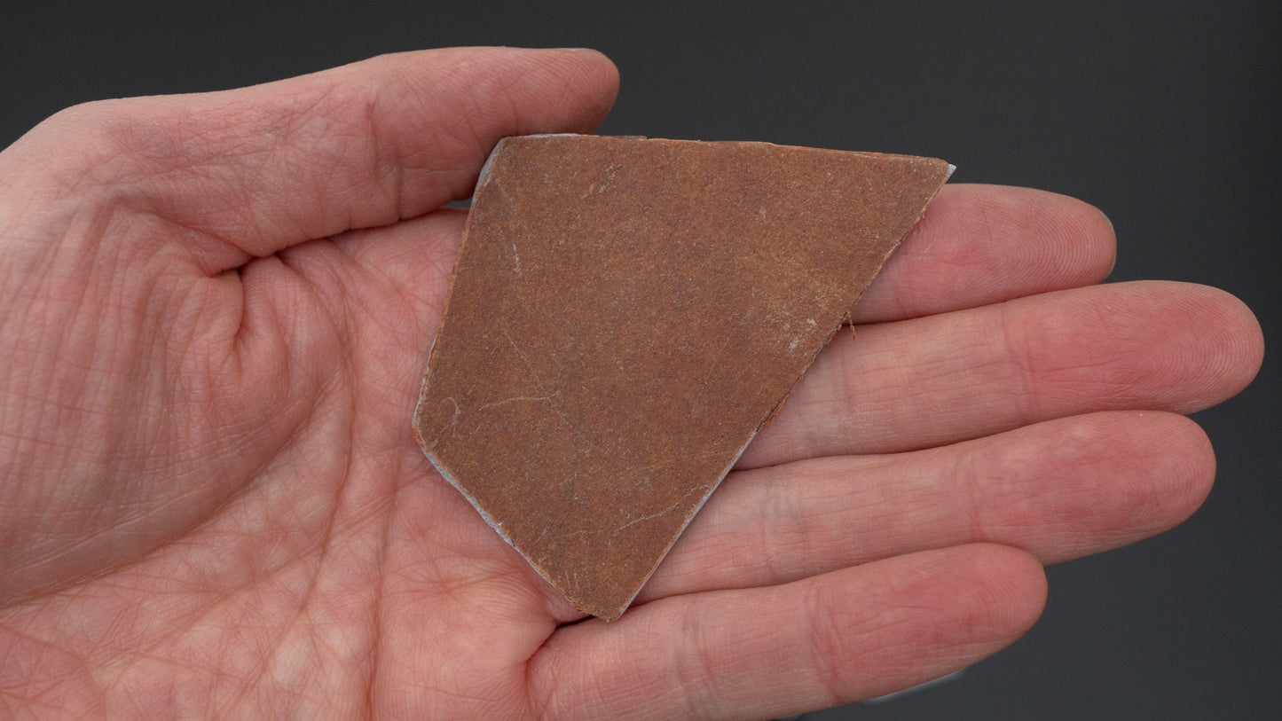 Hitohira Picked Uchigumori Hazuya Finger Stone 100g (with Washi Paper)