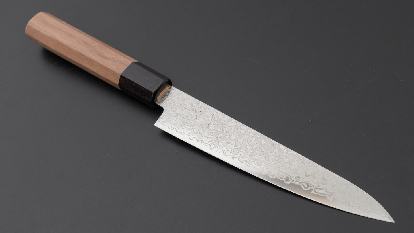 Hitohira HG Damascus Petty 150mm Walnoot Handvat